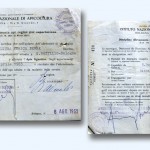 1965/66 – Certificado Sanitário de importação de Rainhas da Itália