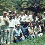 1982 – Participantes do curso de apicultura dado por Luiz e Radamés Zovaro